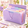 Weoasrt™ Pastel Expanding Accordion File Organizer