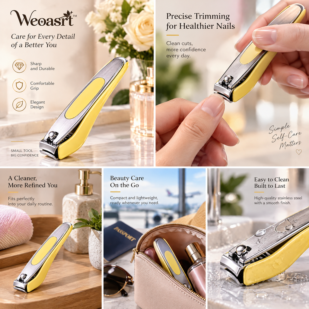 Weoasrt™ Precision Stainless Steel Nail Clipper